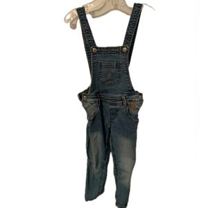 Kids Blue Denim Overalls